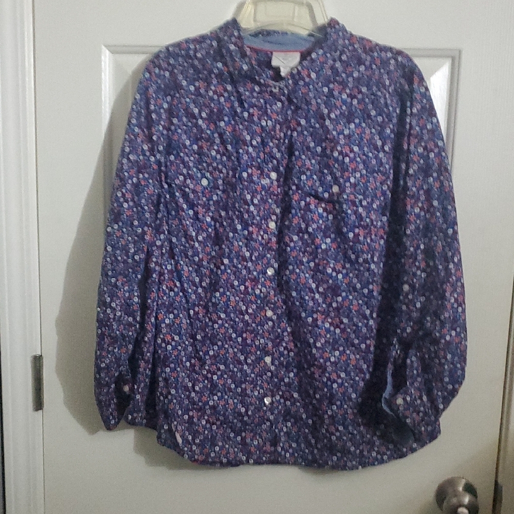 Floral Button-Up Shirt